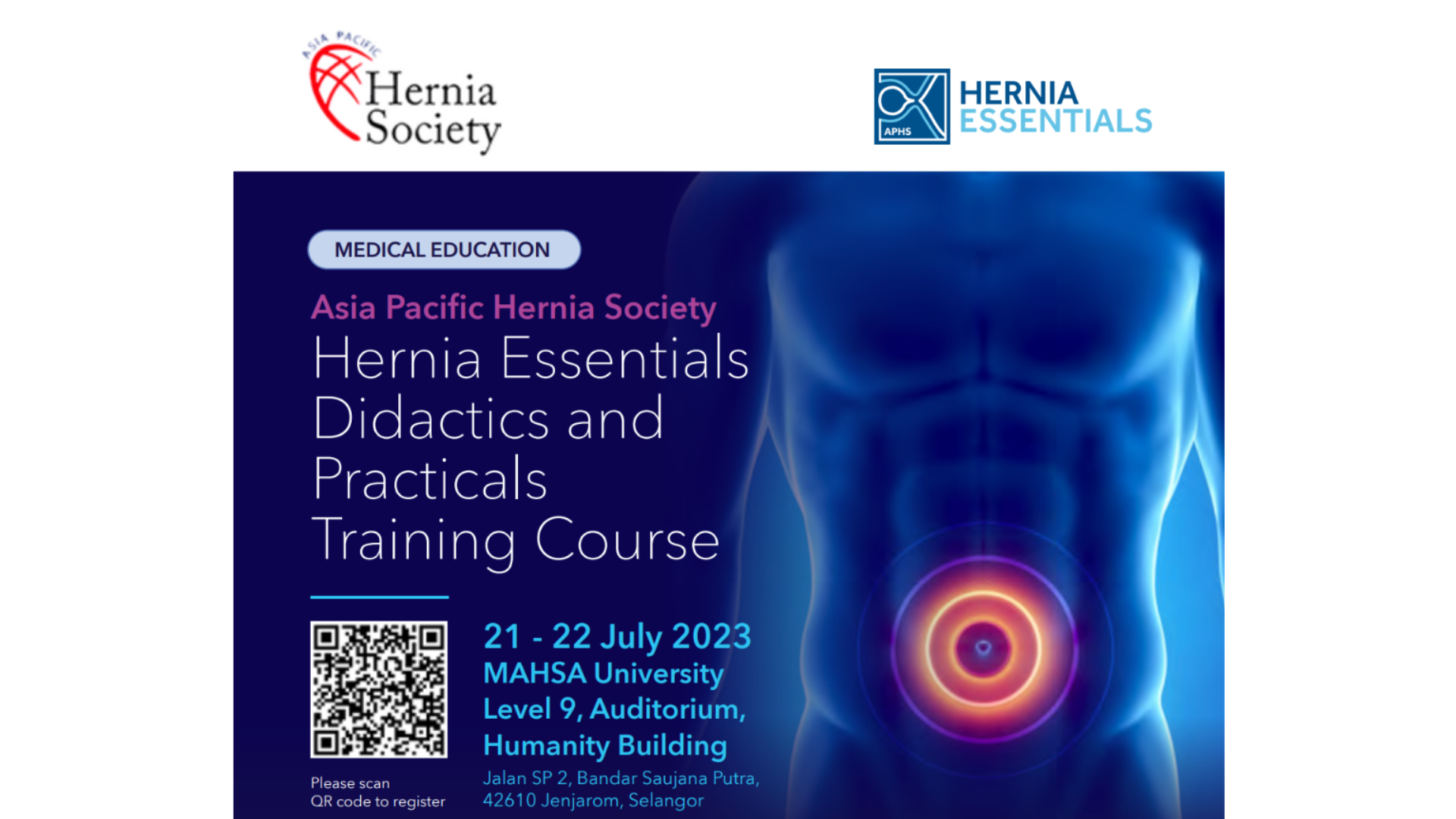 APHS Hernia Essentials Didactics and Practicals Training Course